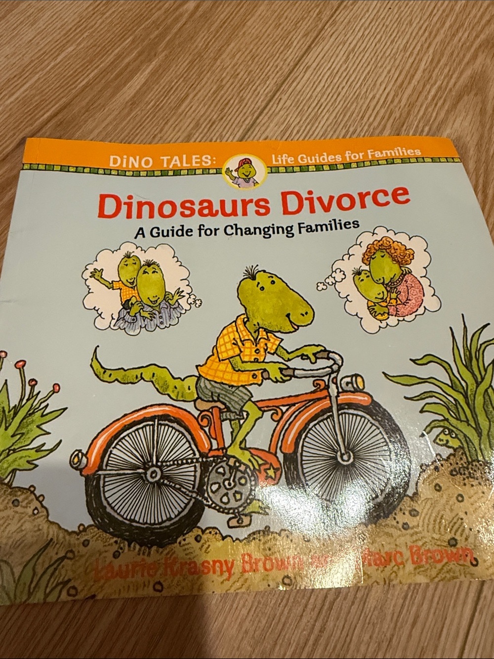 Children's Picture Book. Dinosaurs Divorce A guide for changing families
